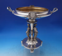 Bust by Gorham Sterling Silver Centerpiece 3-D Maidens Four Busts c.1865 (#7205)