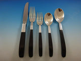 Contrast by Lunt Sterling Silver Flatware Set Service 65 Pieces