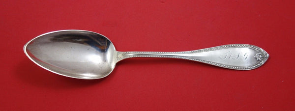 Beaded by Vanderslice Sterling Silver Serving Spoon 8 5/8"