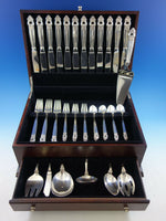 Royal Danish by International Sterling Silver Flatware Dn Set for 12 + Tea Set