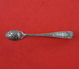 B.H. Joseph and Co English Victorian Sterling Silver Sugar Tong Chased w/ Leaves