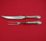 Mount Vernon by Lunt Sterling Silver Steak Carving Set 2-Piece HH WS Antique