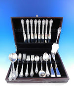 Florencia by Plateria de Pilar Peru Sterling Silver Flatware Set Service 50 pcs