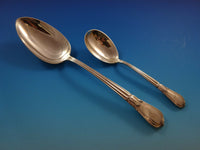 Troubadour by Frank Whiting Sterling Silver Flatware Service Set 65 Pcs "D" Mono