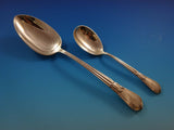 Troubadour by Frank Whiting Sterling Silver Flatware Service Set 65 Pcs "D" Mono