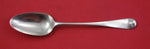 English Georgian Sterling Silver Dessert Spoon Rattail pattern 1768 6 1/2"