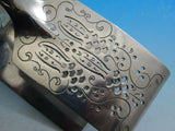 Wave Edge by Tiffany Sterling Silver Asparagus Serving Tong Brite Cut 7 1/2"