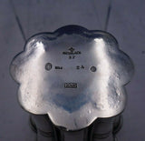 Michelsen Danish Sterling Silver Beaker / Tumbler Applied Rope 3 1/2" (#3820)