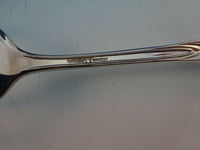 Rose Point by Wallace Sterling Silver BBQ Serving Fork 7 1/2" Custom Made