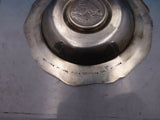 Camusso 925 Sterling Silver Nut Dish Coin In Center 3 1/4" x 3/8" (#6611)