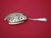 German .800 Silver Art Nouveau Sterling Fish Server pierced 11 1/4"