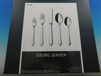 Pyramid by Georg Jensen Stainless Steel Flatware Set For 12 Service 60 Pcs New