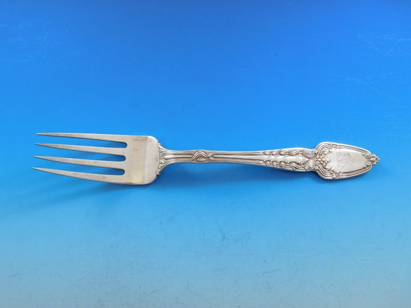 Broom Corn by Tiffany & Co. Sterling Silver Cold Meat Fork Straight Tines 8 1/2"