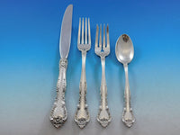 Alencon Lace by Gorham Sterling Silver Flatware Set for 8 Service 67 pieces
