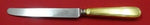 Hamilton aka Gramercy Vermeil By Tiffany Sterling Regular Knife French 9 3/8"