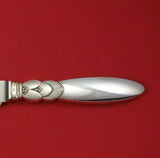Cactus by Georg Jensen Sterling Silver Roast Carving Knife HH Narrow 13 1/2"