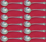 Old Master by Towle Sterling Silver Cream Soup Spoons 6 1/4" Set of 12