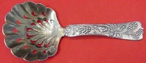 Vine By Tiffany Sterling Silver Bon Bon Spoon Pcd. Round w/Raspberries GW 5 1/8"