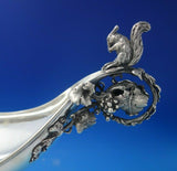 Squirrel by Gorham Sterling Silver Nut Bowl Master w/ Grapes Leaves #465 (#5669)