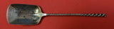 Square Twist #5 by Whiting Sterling Silver Sugar Spoon Bright-Cut 6 1/2"