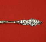 Floral by Wallace Sterling Silver Coffee Spoon Pansy Motif 5 3/8 Silverware