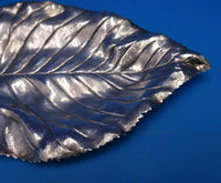 Blackinton Sterling Silver Nut Dish Elm Leaf Design #500 (#4671)