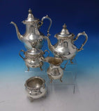 Strasbourg by Gorham Sterling Silver Tea Set 5-Piece #1141-#1145 (#5167)