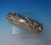 Repousse by Unknown Sterling Silver Clothes Brush 7" c.1900 (#5732)