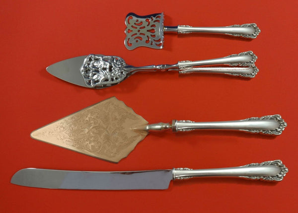 Carillon by Lunt Sterling Silver Dessert Serving Set 4pc Custom Made