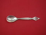 Georg Jensen Sterling Silver Sugar Spoon 800 Year Commemorative 1167-1967 6 1/2"