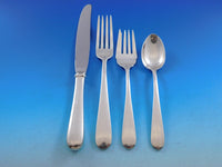 Old Maryland Plain by Kirk Sterling Silver Flatware Set Service 48 pcs