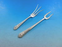 Mary II by Lunt Sterling Silver Flatware Set for 8 Service 57 pcs M Monogram