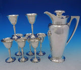 Antique by Wallace Sterling Silver Nine Piece Martini Set Vintage (#4495)