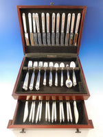 Peer Smed Handwrought Sterling Silver Flatware Set Service 82 pieces Dinner Size