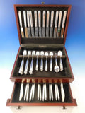 Peer Smed Handwrought Sterling Silver Flatware Set Service 82 pieces Dinner Size