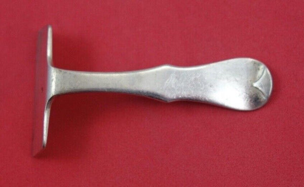 English Estate Sterling Silver Baby Food Pusher #301 London 1950 by WW 2 3/4"
