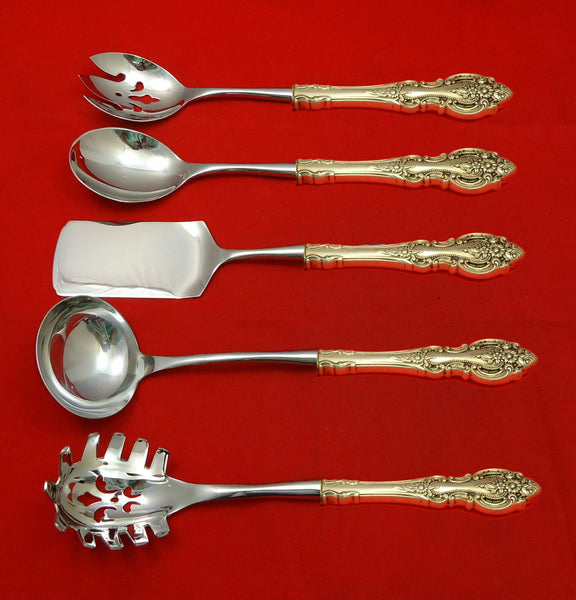 Grand Victorian by Wallace Sterling Silver Hostess Set 5pc HHWS  Custom Made