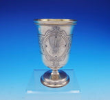 Robert and William Wilson Philadelphia Coin Silver Goblet Hand Engraved GW #3541