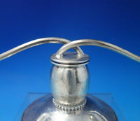 Beaded by Alan Allan Adler Sterling Silver Candlestick Pair 5" x 12" (#6065)