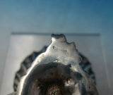 Sterling Silver Bowl Cast Seashell on Dolphin Design 3" Tall (#6282)