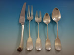 Smithsonian by Kirk Sterling Silver Flatware Set For 8 Service 43 Pieces Dinner