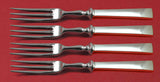 Continental by International Sterling Silver Fruit Fork Set 4-Piece Custom 6"
