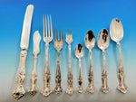 Vintage by 1847 Rogers Silverplate Flatware Set for 12 Service 114 Pieces Grapes