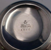Grande Baroque by Wallace Sterling Silver Wine Taster Orig Rare #4860 (#4764)