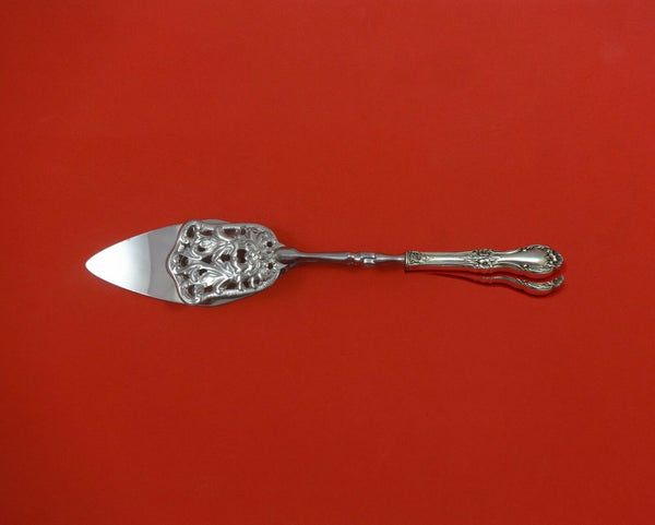 Wild Rose by International Sterling Silver Pastry Tongs HHWS  Custom Made 9 7/8"