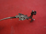 Dutch Sterling Silver Preserve Spoon Souvenir Nuremberg Windmill Shield Handle