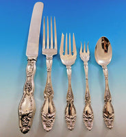 Cloeta by International Sterling Silver Flatware Service Set 67 pc Dinner Grapes