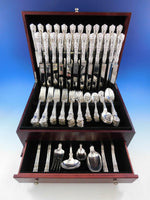 English King by Tiffany & Co Sterling Silver Flatware Set Service 101 pcs Dinner