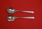 Albi by Christofle Silverplate Salad Serving Set 2-piece HH WS Custom Made