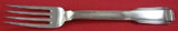 Art Deco by Ricci Sterling Silver Dinner Fork 8" Flatware